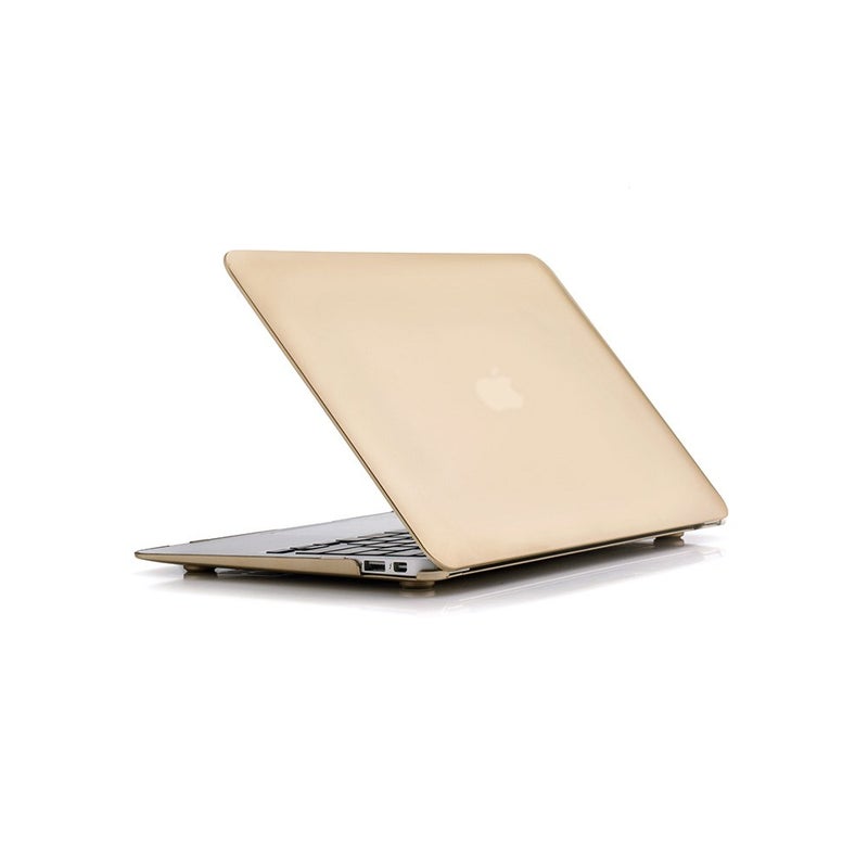 RUBAN Case Compatible with MacBook Air 11 Inch Release (A1370/A1465), Plastic Hard Case Cover for MacBook Air 11 Inch, Gold - Image 1